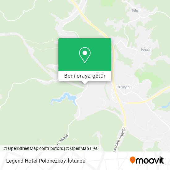 Legend Hotel Polonezkoy harita