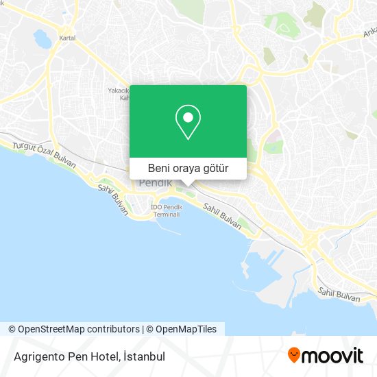 Agrigento Pen Hotel harita