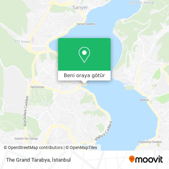 The Grand Tarabya harita