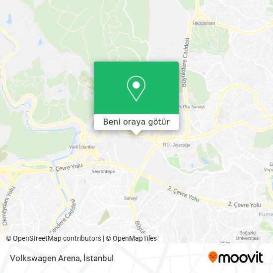 Volkswagen Arena harita
