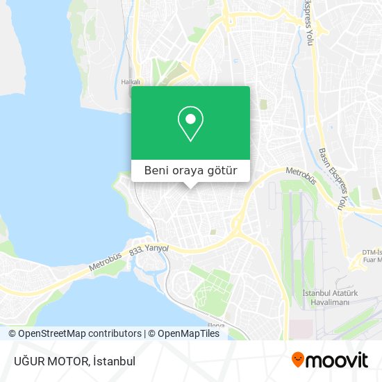 UĞUR MOTOR harita