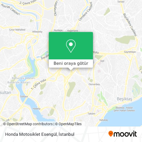 Honda Motosiklet Esengül harita