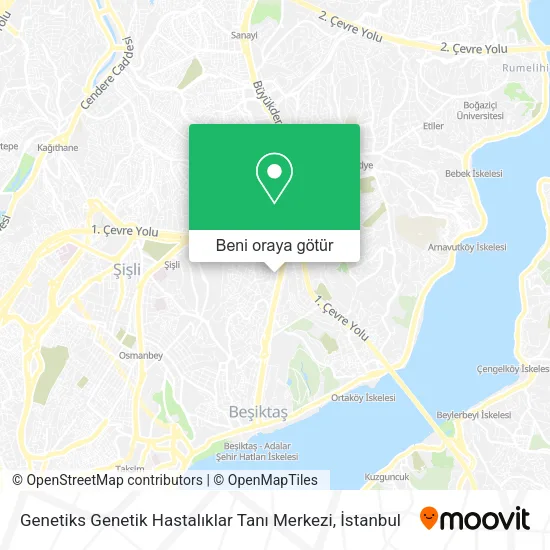 Genetiks Genetik Hastalıklar Tanı Merkezi harita