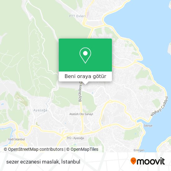 sezer eczanesi maslak harita