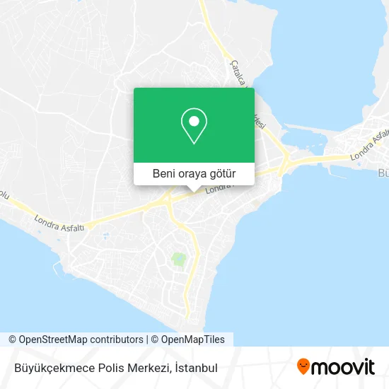 Büyükçekmece Polis Merkezi harita
