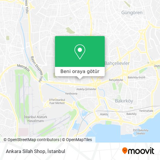 Ankara Silah Shop harita