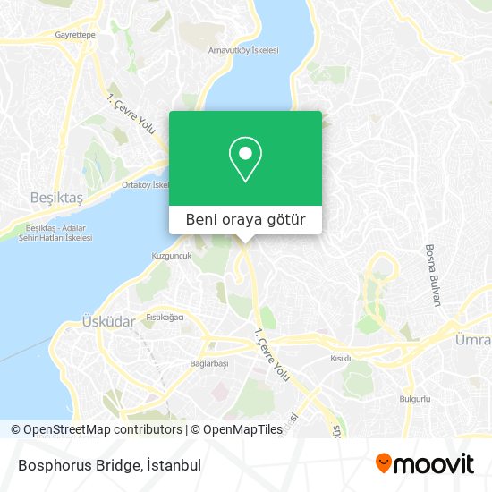 Bosphorus Bridge harita