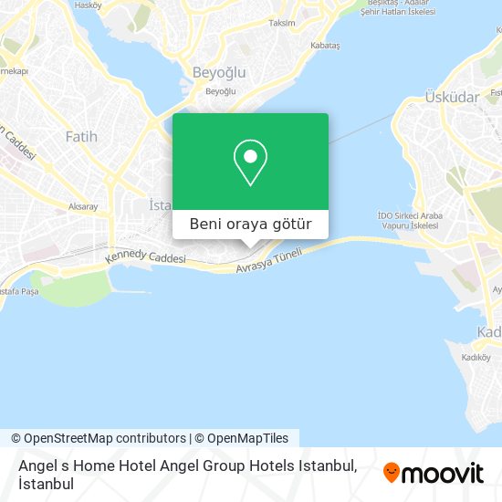 Angel s Home Hotel Angel Group Hotels Istanbul harita