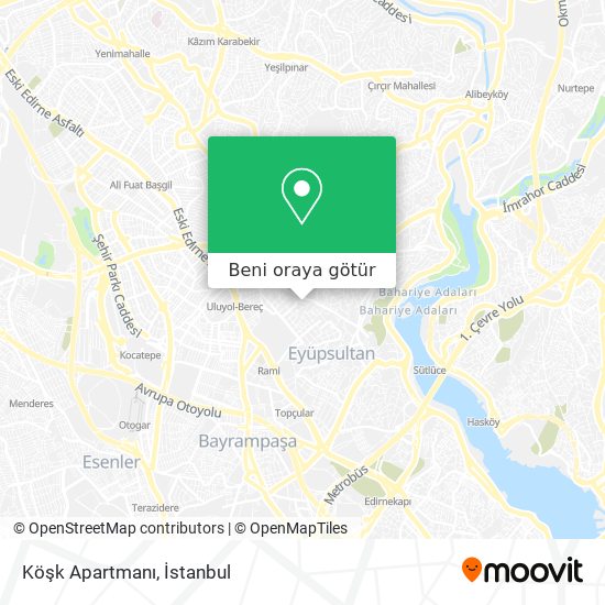 Köşk Apartmanı harita