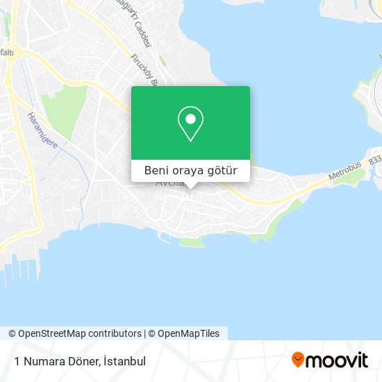 1 Numara Döner harita