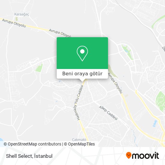 Shell Select harita
