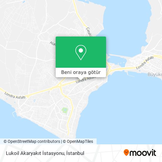 Lukoil Akaryakıt İstasyonu harita