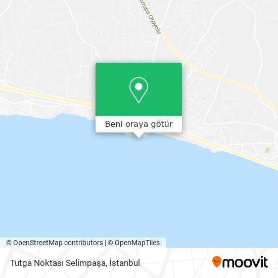 Tutga Noktası Selimpaşa harita