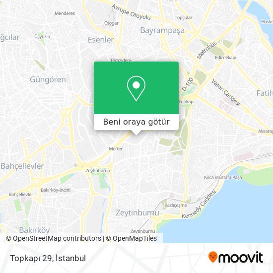Topkapı 29 harita