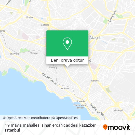 19 mayıs mahallesi sinan ercan caddesi kazazker harita
