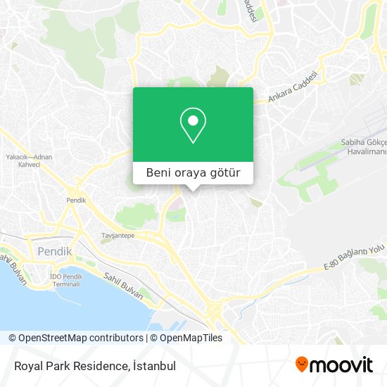 Royal Park Residence Pendik Nerede Otobus Minibus Dolmus Vapur Veya Tren Ile Nasil Gidilir