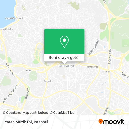Yaren Müzik Evi harita
