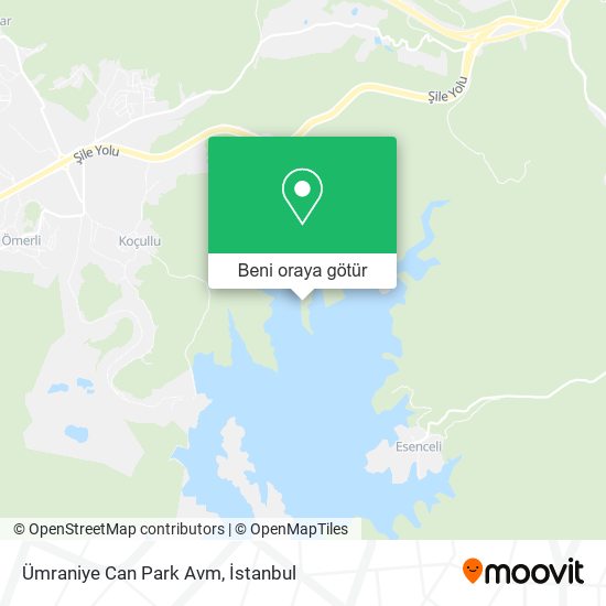 Ümraniye Can Park Avm harita