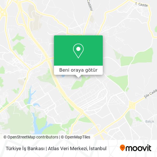 Türkiye İş Bankası | Atlas Veri Merkezi harita