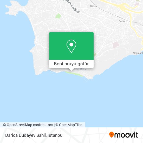Darica Dudayev Sahil harita