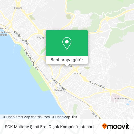 SGK Maltepe Şehit Erol Olçok Kampüsü harita