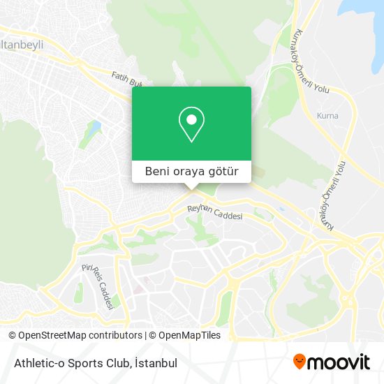 Athletic-o Sports Club harita