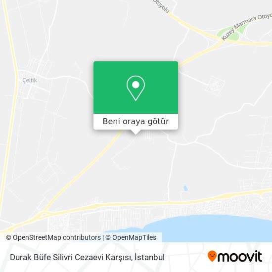 Durak Büfe Silivri Cezaevi Karşısı harita
