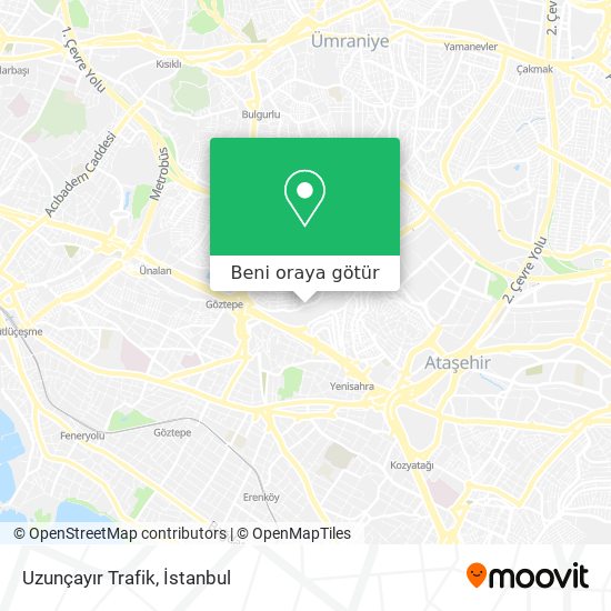 Uzunçayır Trafik harita