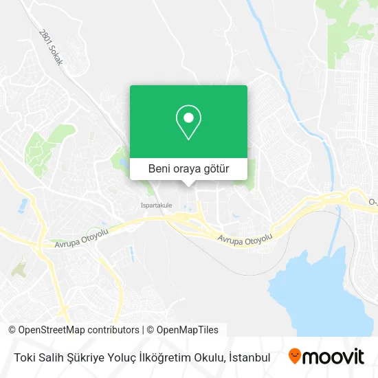Toki Salih Şükriye Yoluç İlköğretim Okulu harita