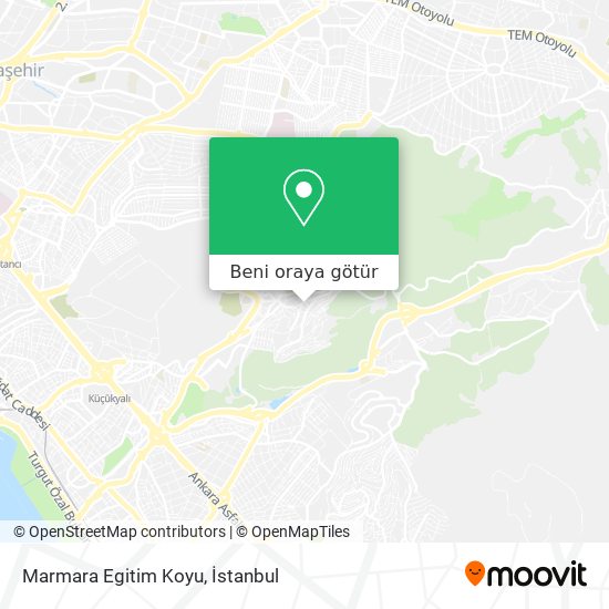 Marmara Egitim Koyu harita
