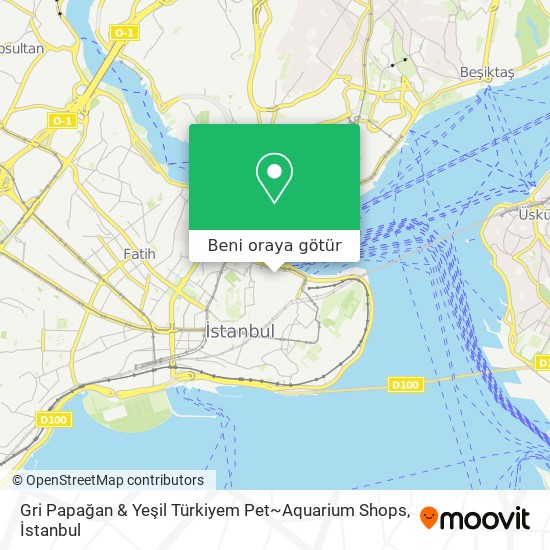 Gri Papağan & Yeşil Türkiyem Pet~Aquarium Shops harita