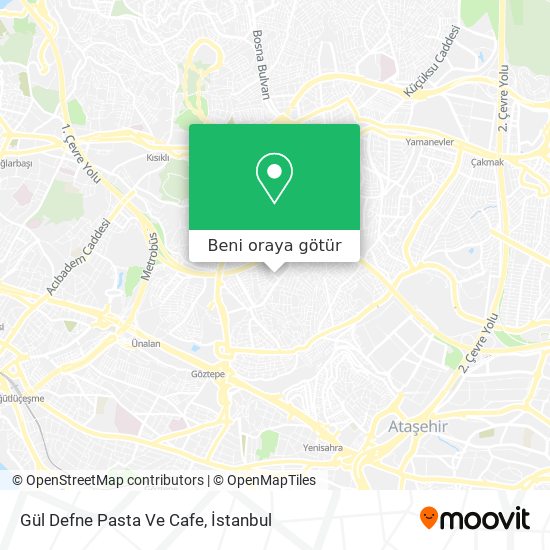Gül Defne Pasta Ve Cafe harita