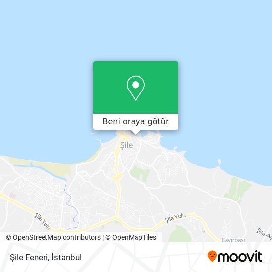 Şile Feneri harita
