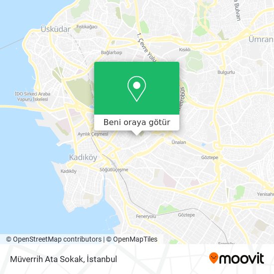 Müverrih Ata Sokak harita