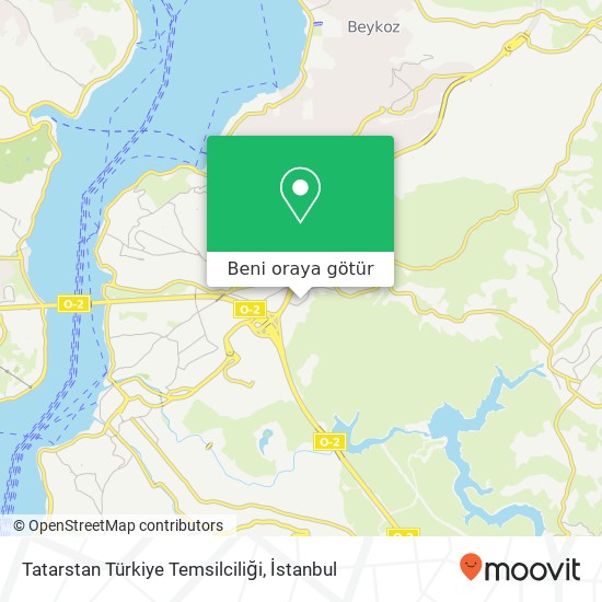 Tatarstan Türkiye Temsilciliği harita