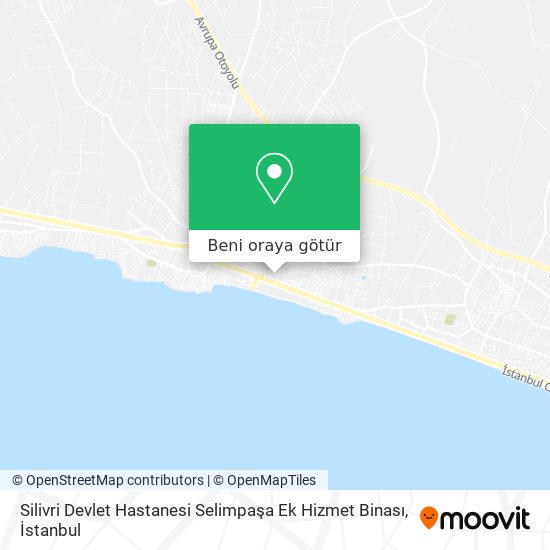 Silivri Devlet Hastanesi Selimpaşa Ek Hizmet Binası harita