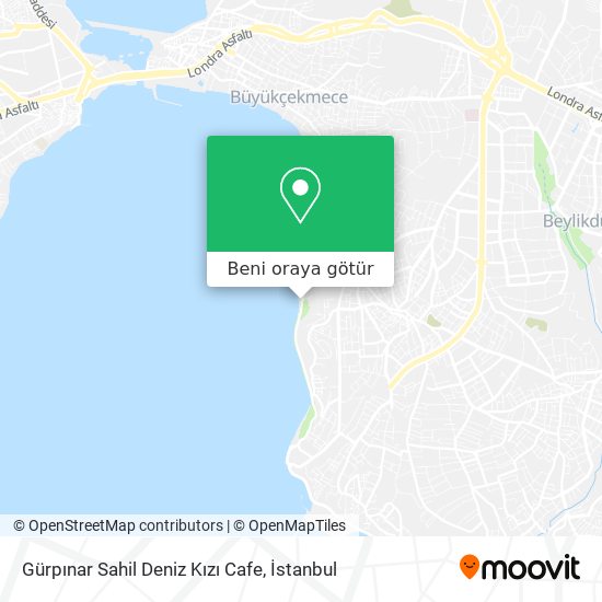 Gürpınar Sahil Deniz Kızı Cafe harita