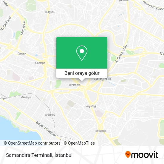 Samandıra Terminali harita