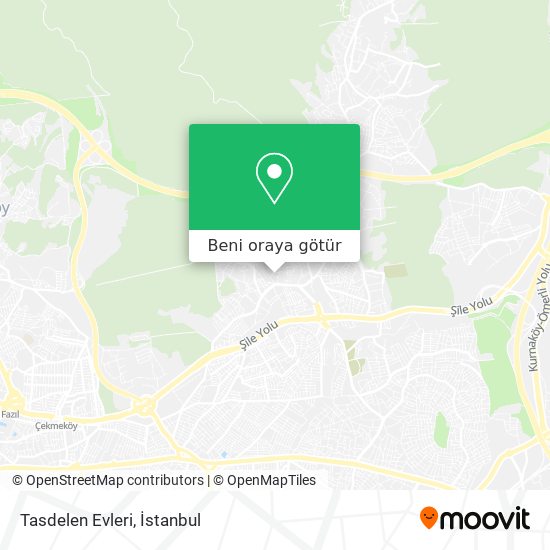 Tasdelen Evleri harita