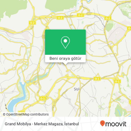 Grand Mobilya - Merkez Magaza harita