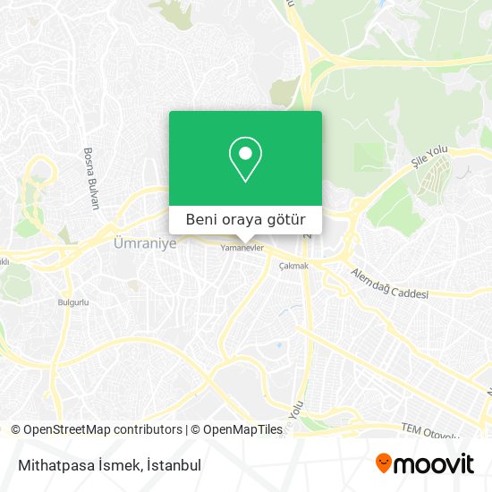 Mithatpasa İsmek harita