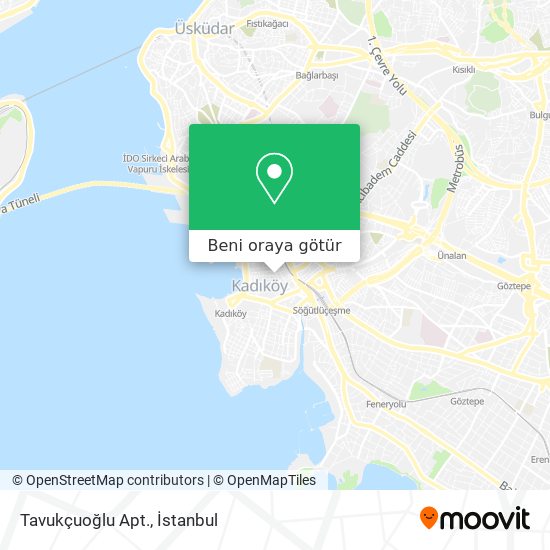 Tavukçuoğlu Apt. harita