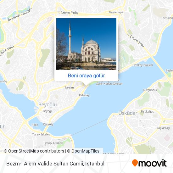Bezm-i Alem Valide Sultan Camii harita