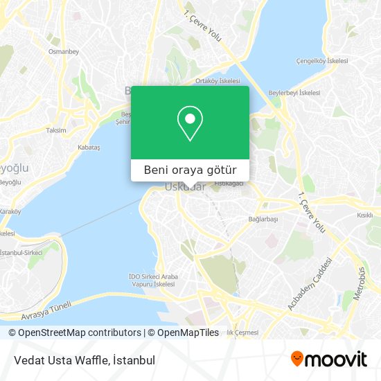 Vedat Usta Waffle harita