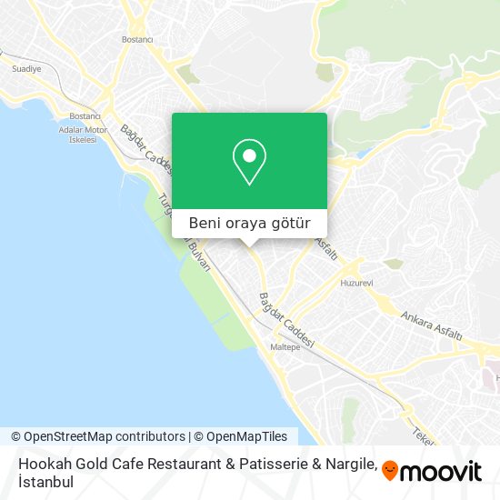 Hookah Gold Cafe Restaurant & Patisserie & Nargile harita
