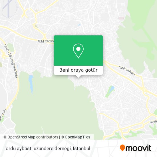 ordu aybastı uzundere derneği harita