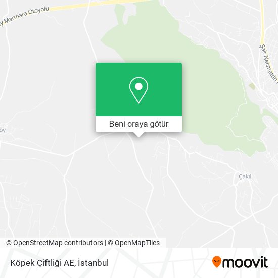 Köpek Çiftliği AE harita