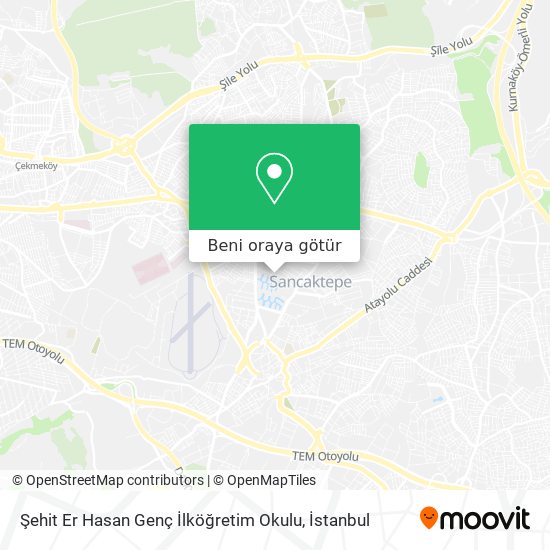 Şehit Er Hasan Genç İlköğretim Okulu harita