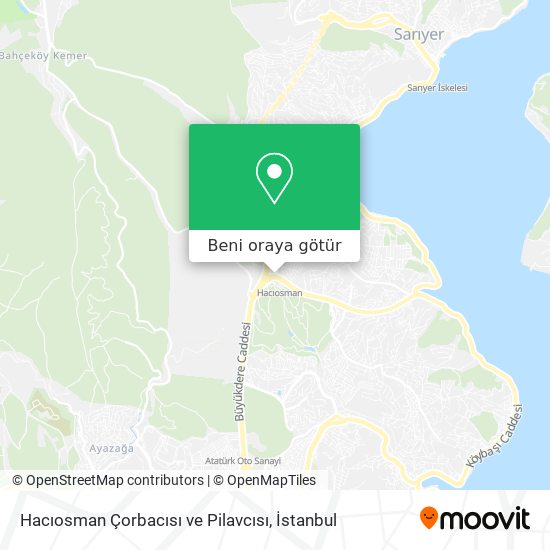 Hacıosman Çorbacısı ve Pilavcısı harita