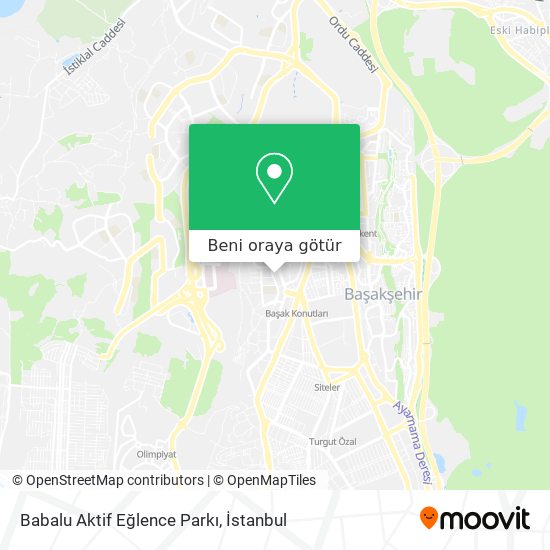 Babalu Aktif Eğlence Parkı harita